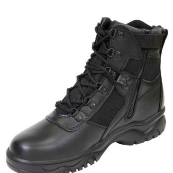 ROTHCO BLOOD PATHOGEN RESISTANT & WATERPROOF TACTICAL BOOT - 6 INCH - Picture 3 of 4